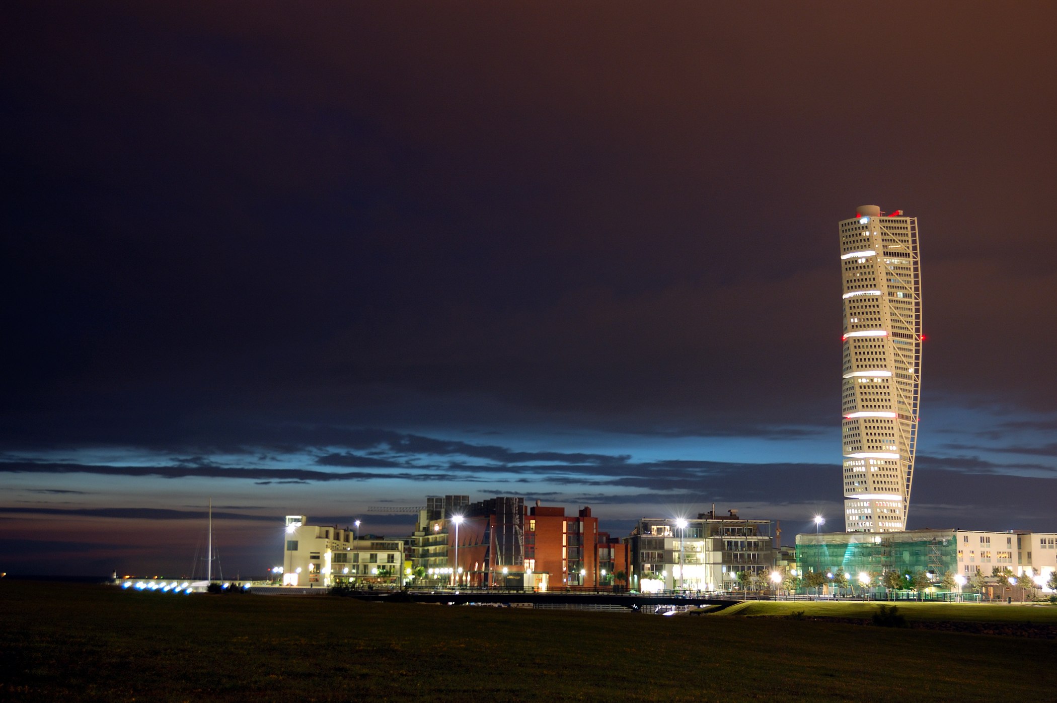Malmös kust och Turning Torso